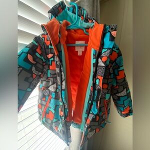 Cat & Jack 3 in 1 winter coat size 4T